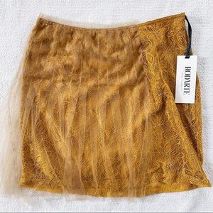 💛Rodarte for Target Mustard Tulle Skirt